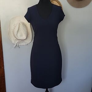 Boston Proper Navy  Dress